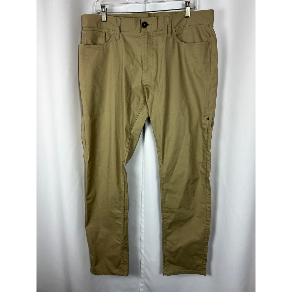 Oakley Functional System Khaki Slim Straight Lightweight Pants Gorpcore Tan 36